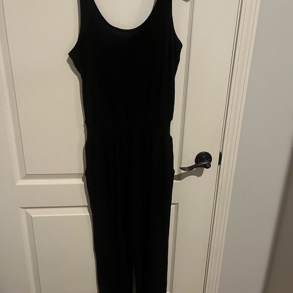 Spiritual Gangster Black Sleeveless ribbed Jumpsuit - Picture 5 of 5